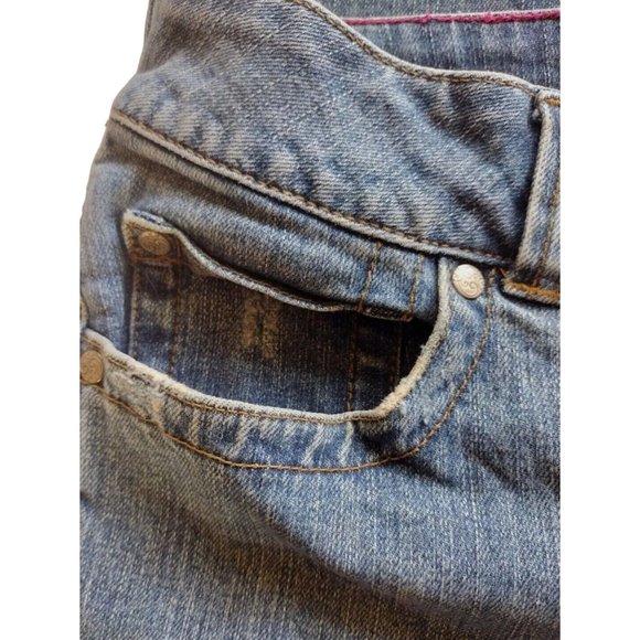 Duck Head Jeans Juniors 13 Wide Leg Mild Distressed Pockets - Picture 8 of 15